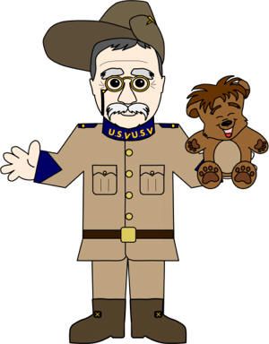 Theodore Roosevelt clipart #18, Download drawings