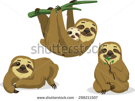 Three Toed Sloth clipart #15, Download drawings