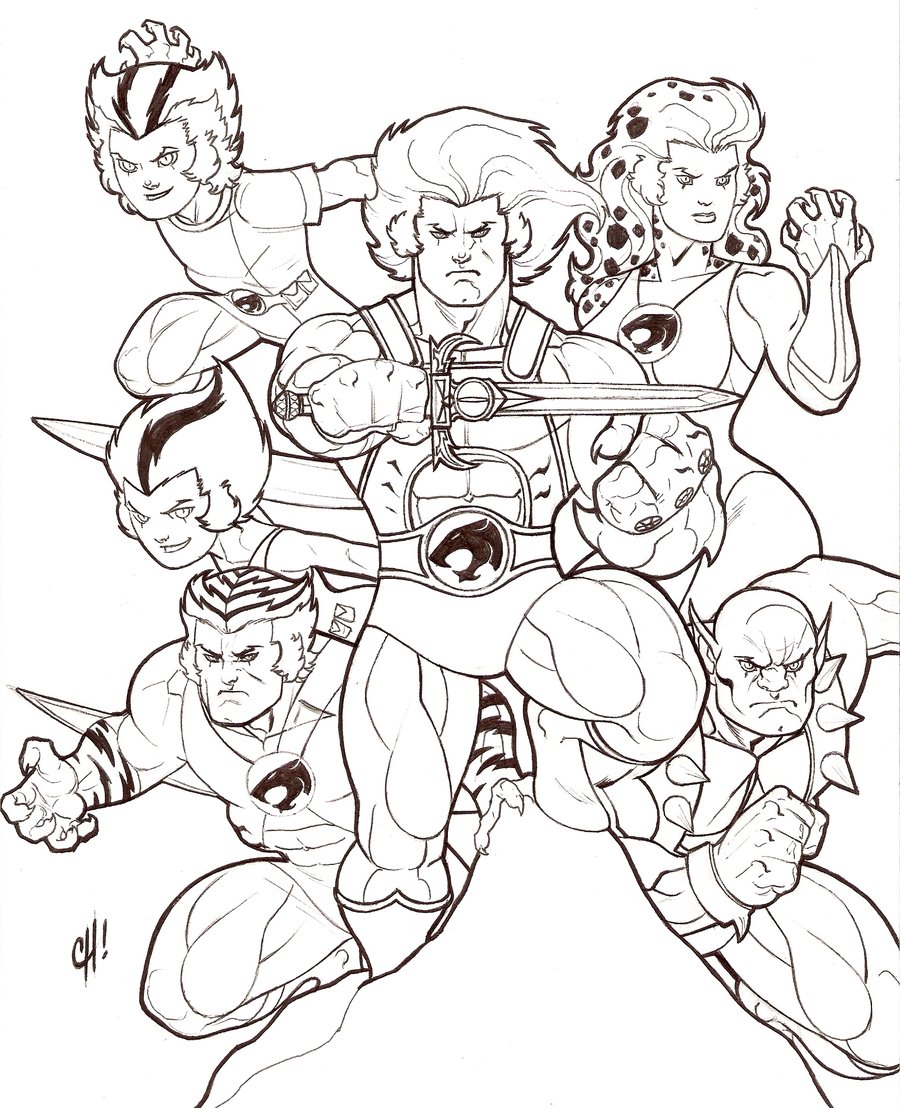 Thunder Cats coloring #1, Download drawings