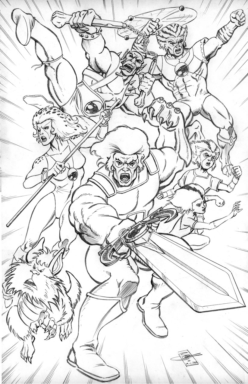 Thunder Cats coloring #5, Download drawings