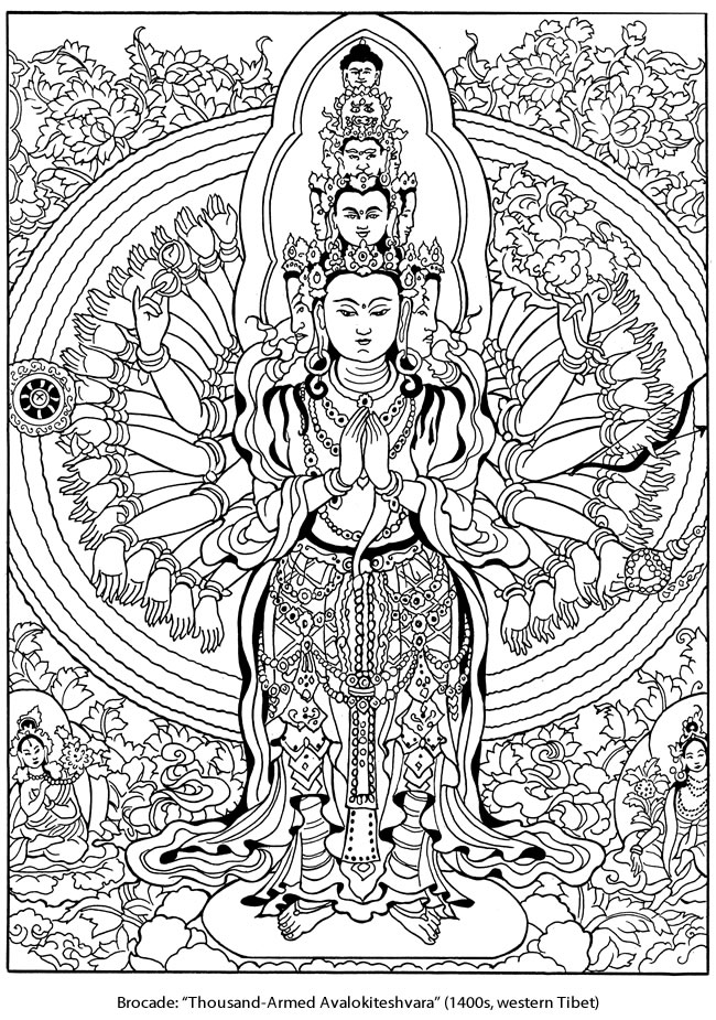 Tibet coloring #11, Download drawings