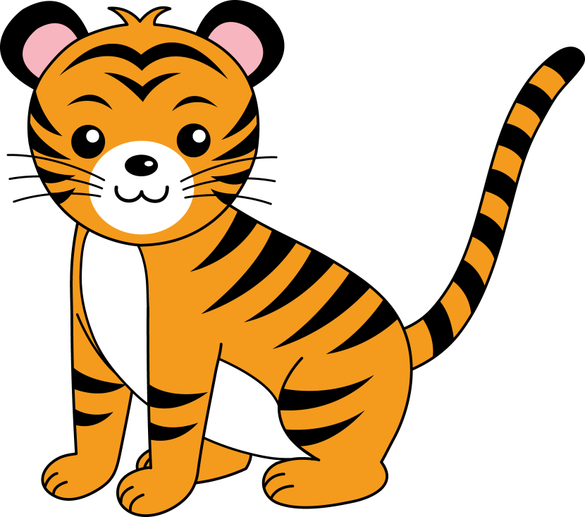 Tiger clipart #7, Download drawings