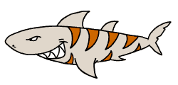 Tiger Shark clipart #2, Download drawings