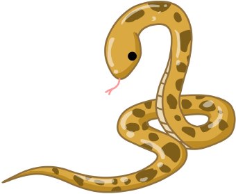 Tiger Snake clipart #2, Download drawings