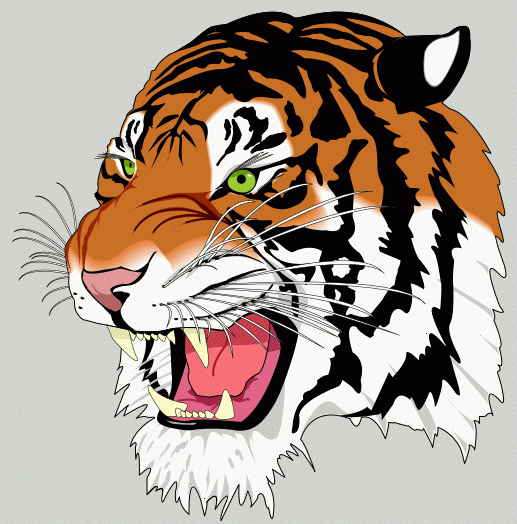 Tiger svg #2, Download drawings