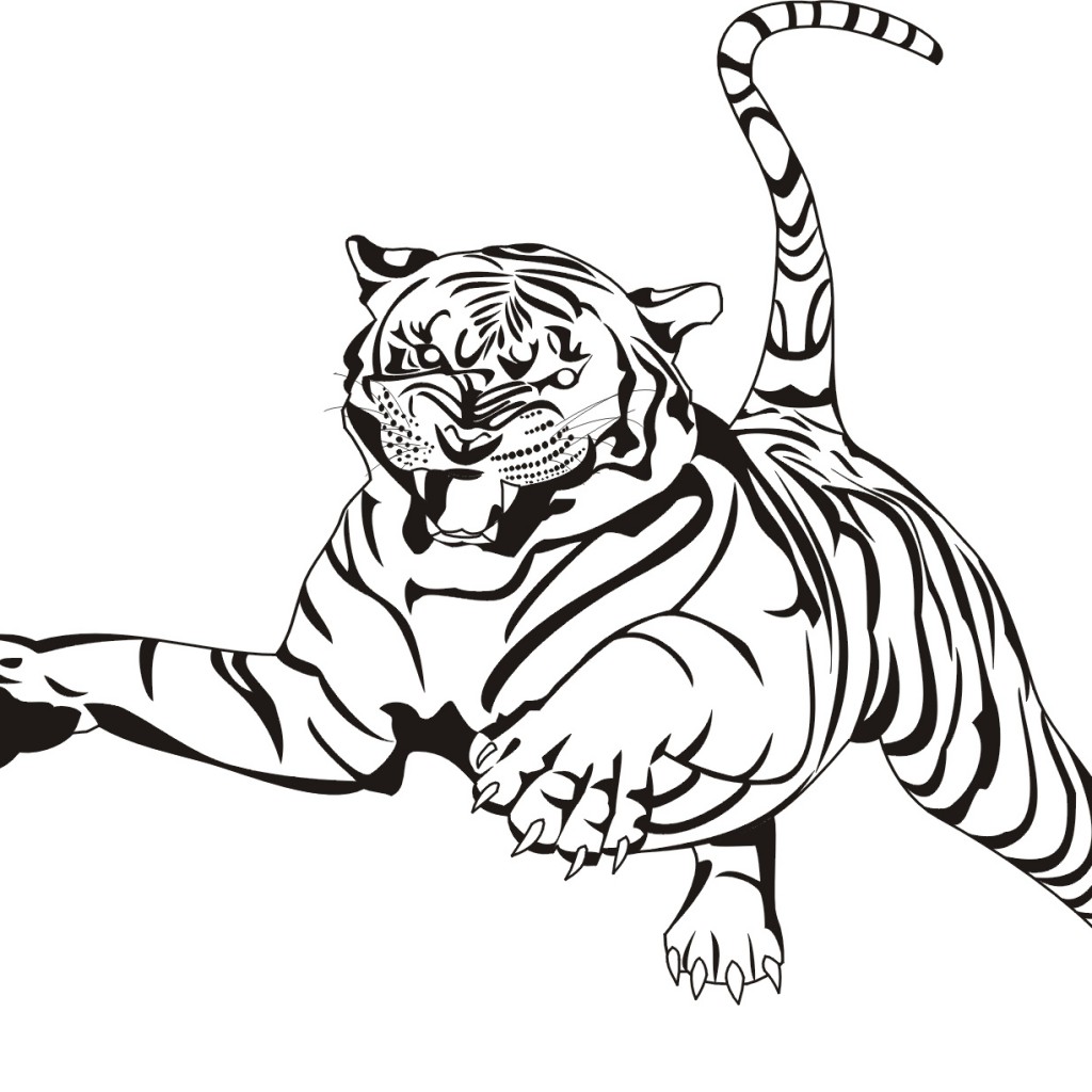 Tigre Bengala coloring #19, Download drawings