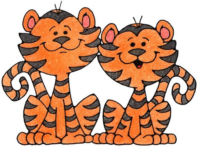 Tigres clipart #1, Download drawings