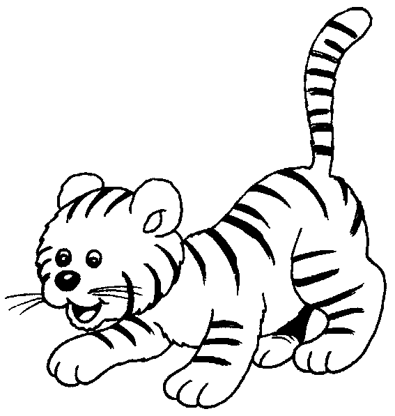Tigres coloring #15, Download drawings