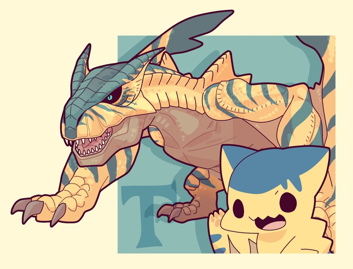 Tigrex clipart #3, Download drawings
