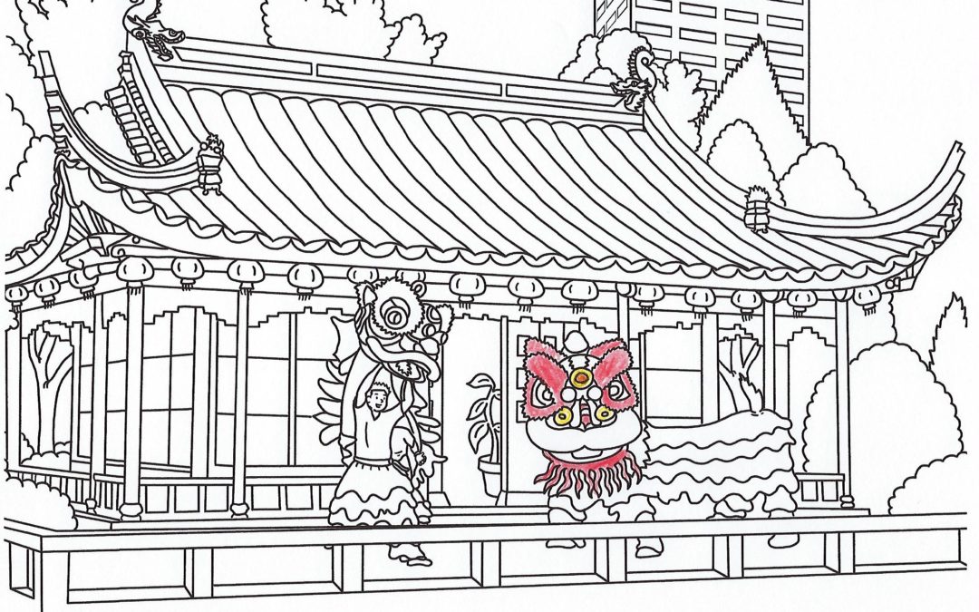 Tokyo coloring #4, Download drawings