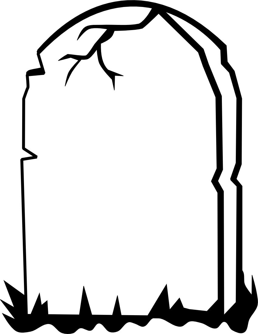 Tombstone coloring #10, Download drawings