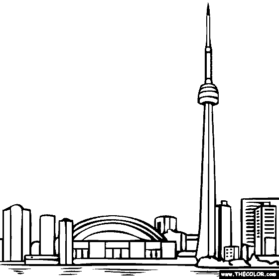 Toronto coloring #20, Download drawings