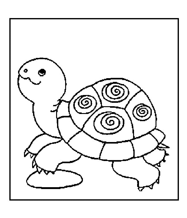 Tortoise coloring #16, Download drawings