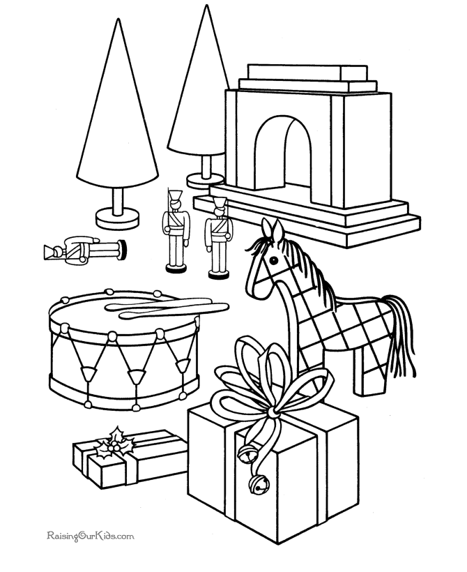 Toy coloring #15, Download drawings