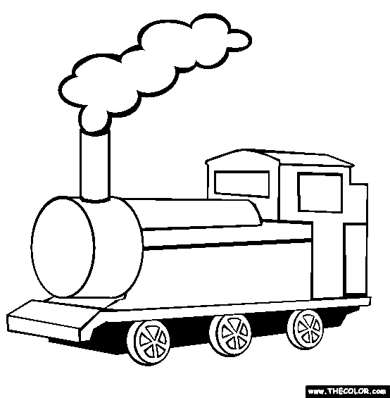 Train coloring #12, Download drawings