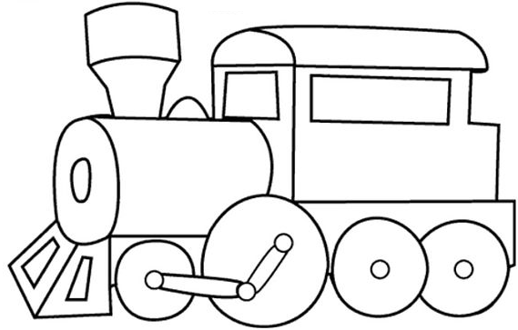 Train coloring #7, Download drawings