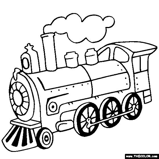 Train coloring #15, Download drawings