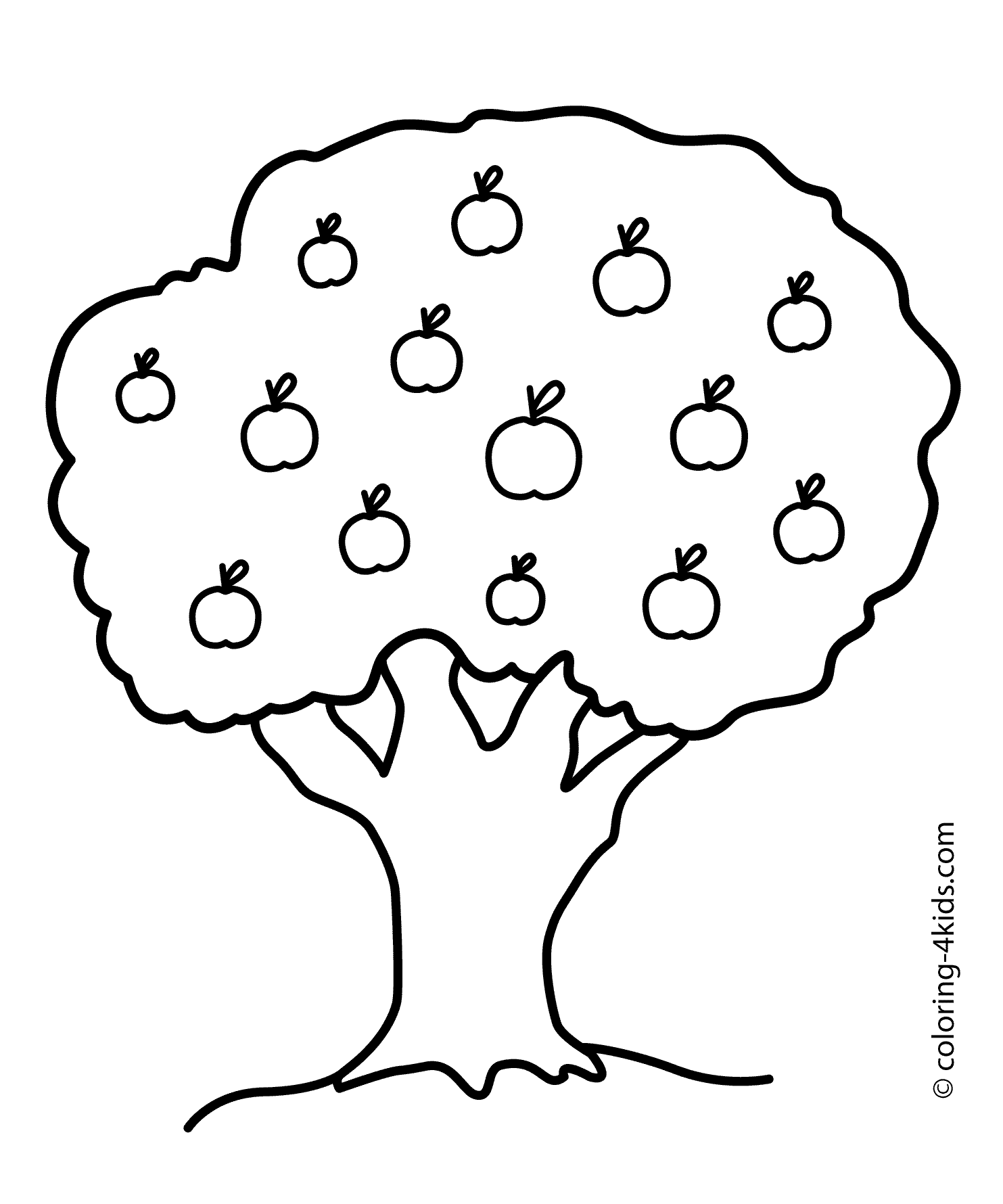 Tree coloring #8, Download drawings
