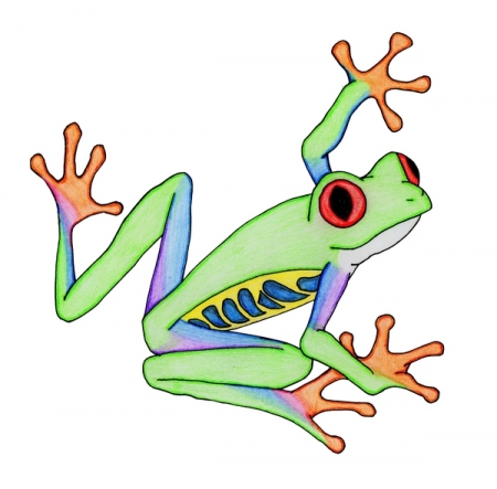 Red Eyed Tree Frog svg #17, Download drawings