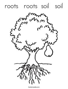 Tree Root coloring #13, Download drawings
