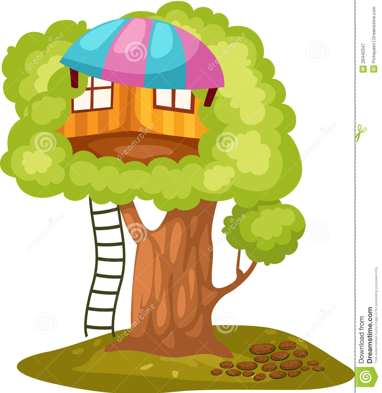 Treehouse clipart #13, Download drawings