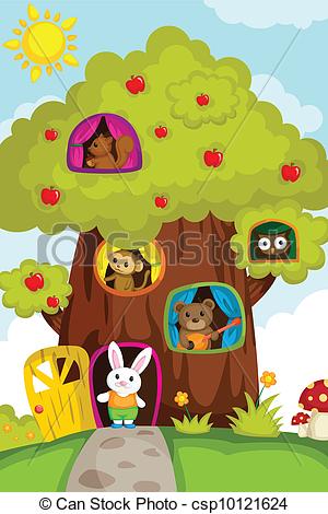 Treehouse clipart #8, Download drawings