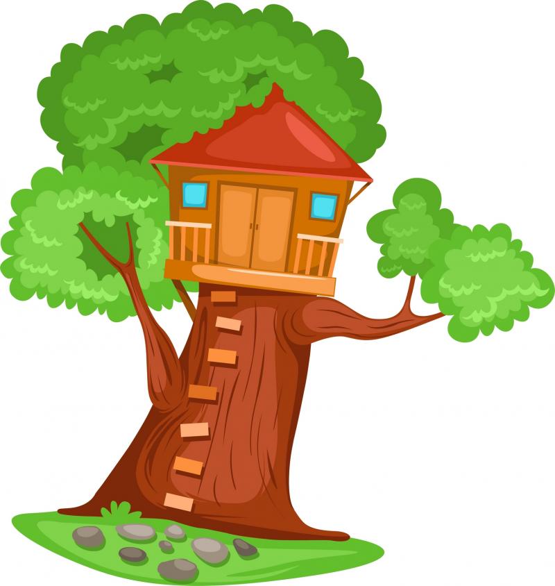 Treehouse clipart #17, Download drawings
