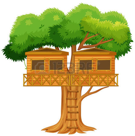 Treehouse clipart #2, Download drawings