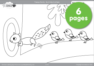 Treetops coloring #16, Download drawings