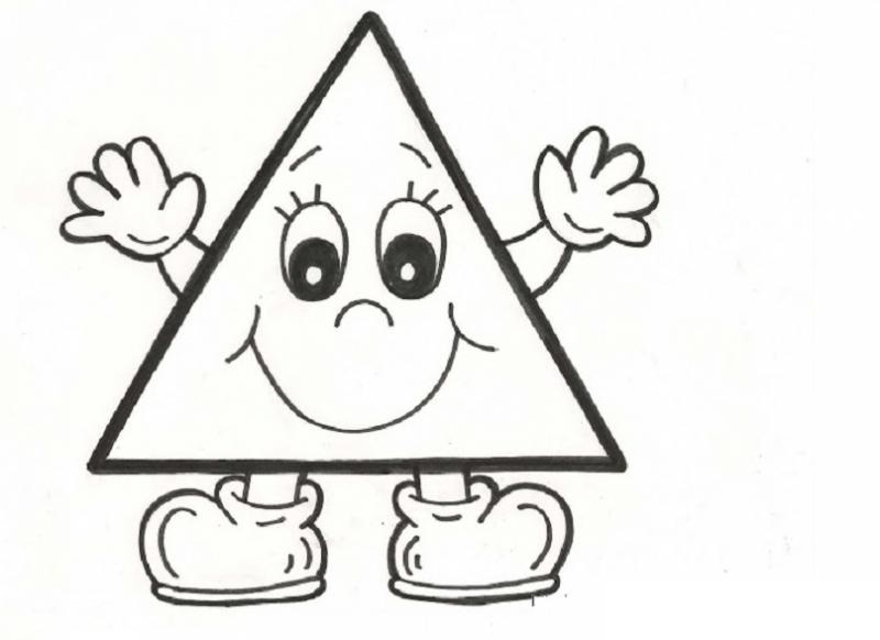Triangle coloring #10, Download drawings