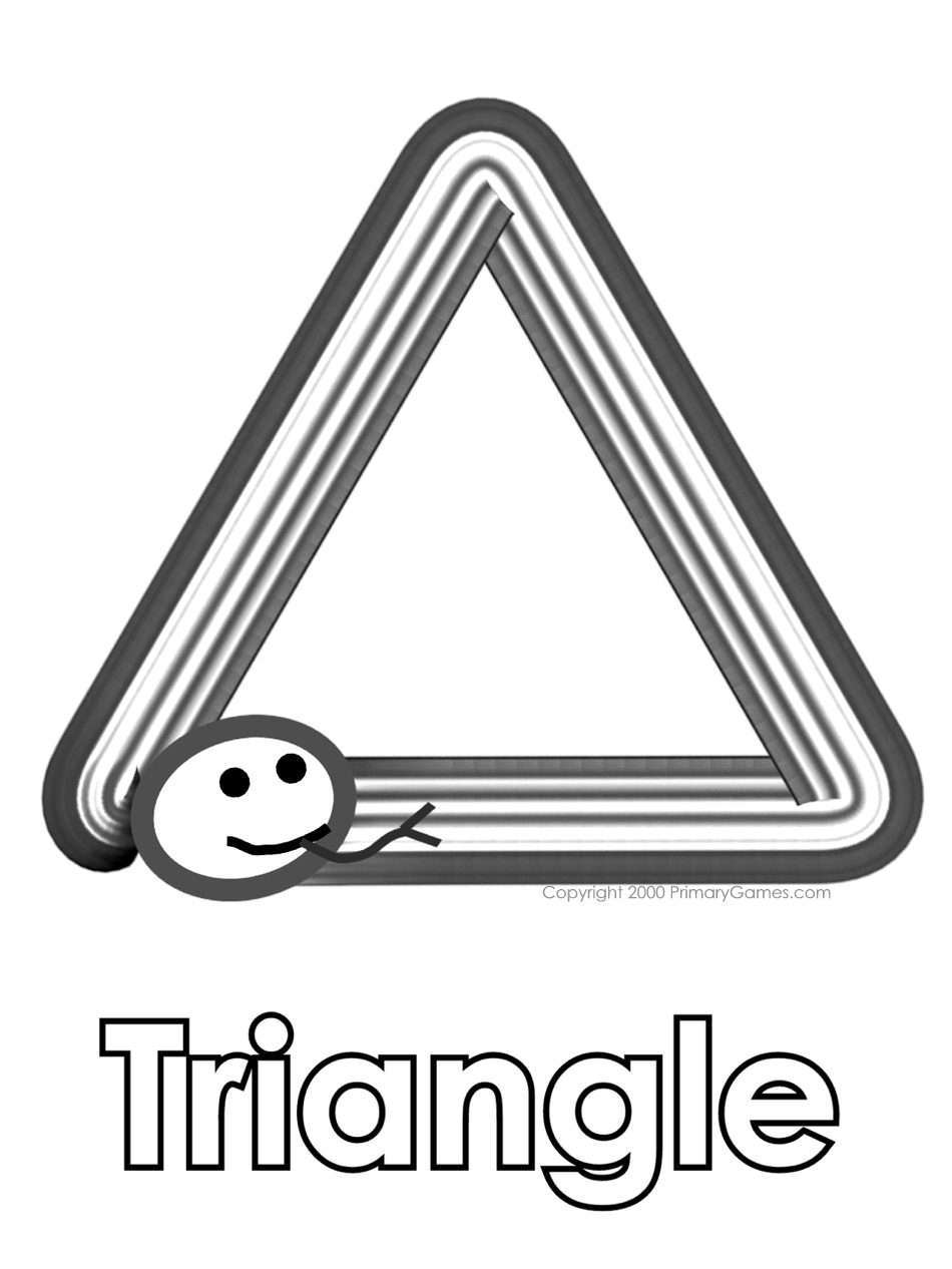 Triangle coloring #20, Download drawings