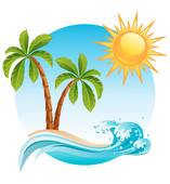 Tropical clipart #1, Download drawings