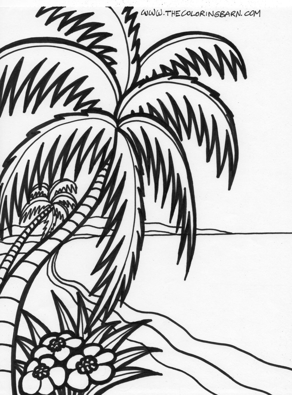 Tropical coloring #12, Download drawings