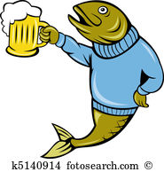Trout clipart #5, Download drawings