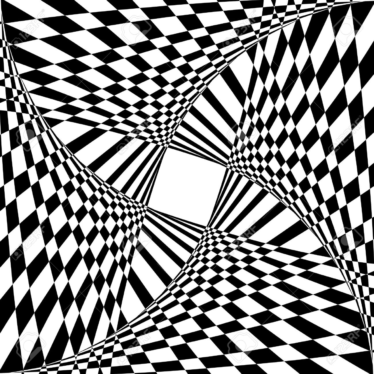 Tunnel Illusion coloring #10, Download drawings
