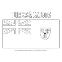 Turks And Caicos coloring #12, Download drawings