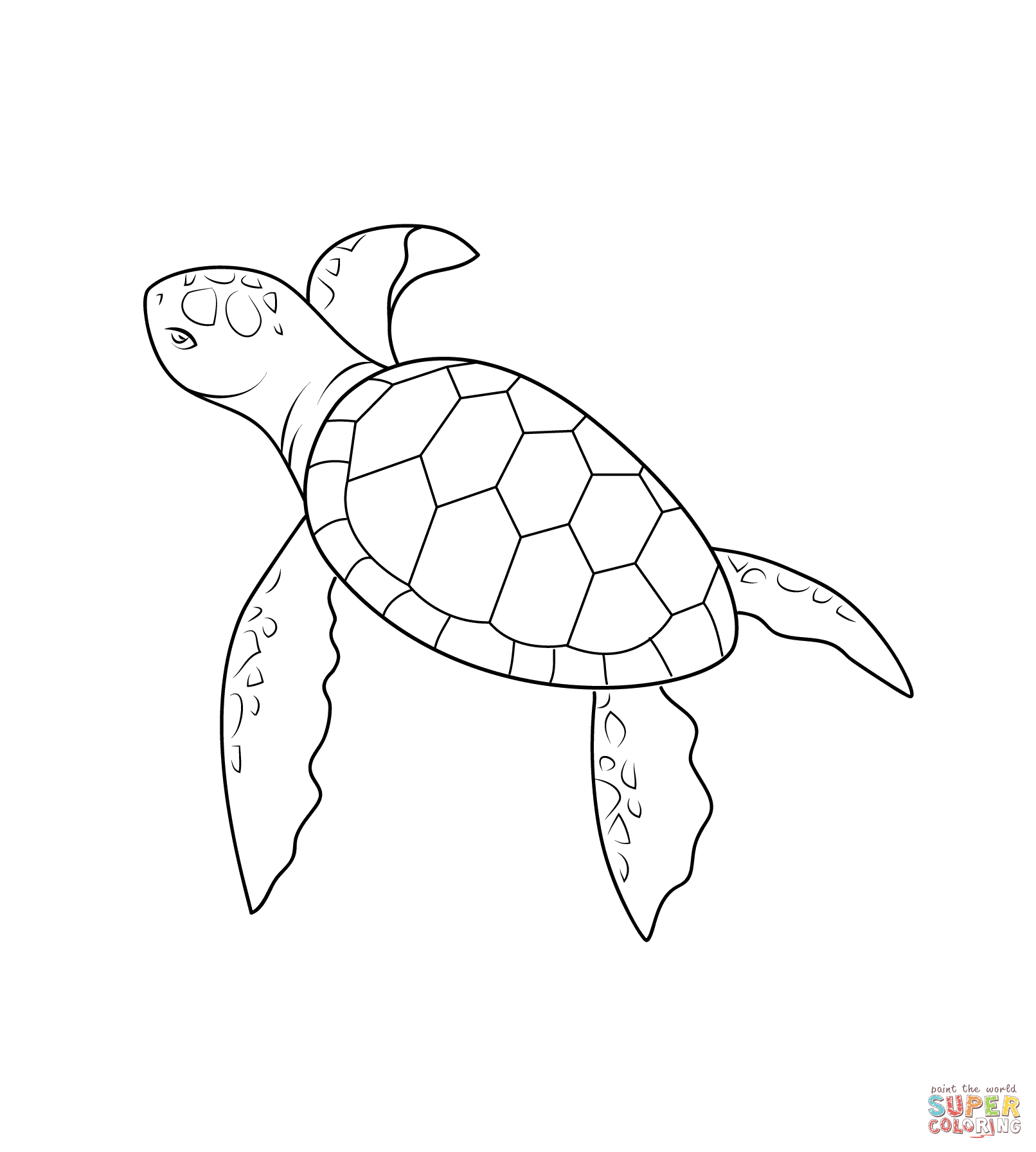Turtle coloring #11, Download drawings