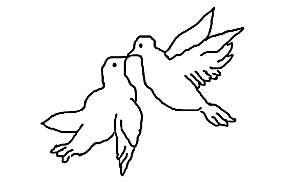 Turtle Dove coloring #9, Download drawings