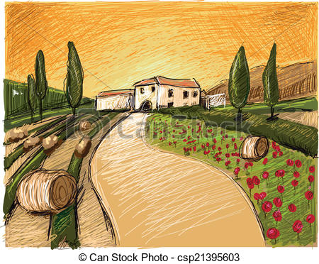 Tuscany clipart #13, Download drawings