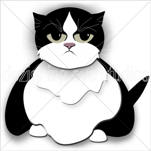 Tuxedo Cat clipart #20, Download drawings