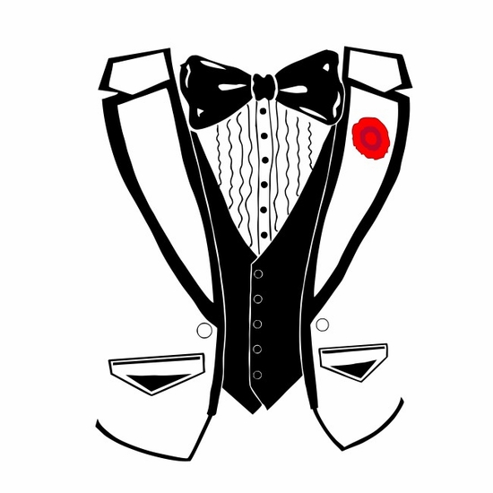 Tuxedo svg #7, Download drawings