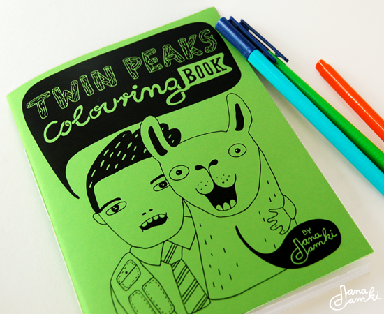 Twin Peaks coloring #5, Download drawings