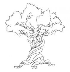 Twisted Tree svg #8, Download drawings