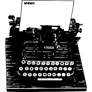 Typewriter svg #5, Download drawings