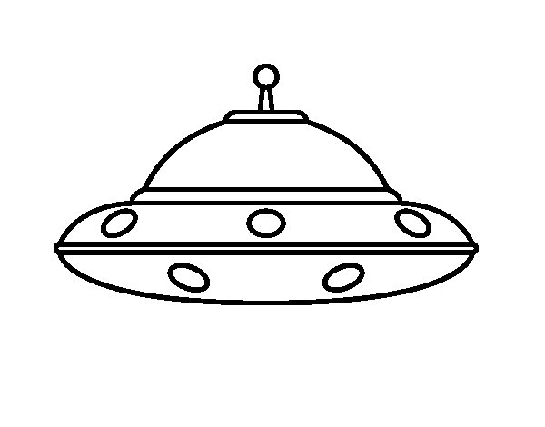 UFO coloring #8, Download drawings