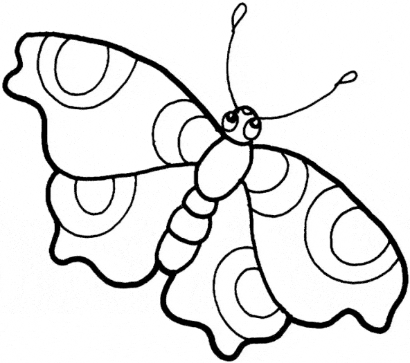 Ulysses Butterfly coloring #10, Download drawings