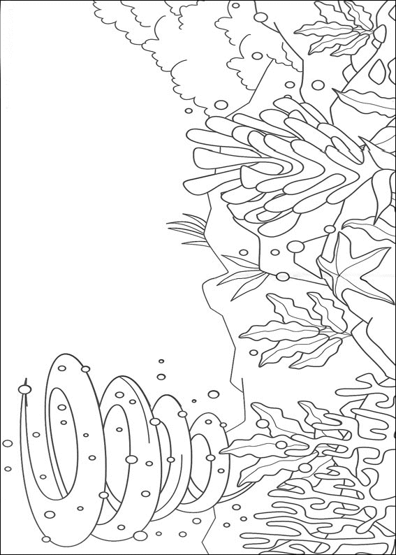 Underwater coloring #10, Download drawings
