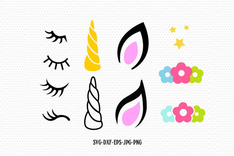 unicorn lashes svg #999, Download drawings