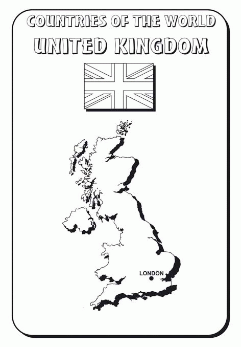 United Kingdom coloring #10, Download drawings