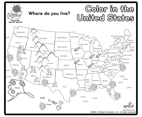 United States coloring #6, Download drawings
